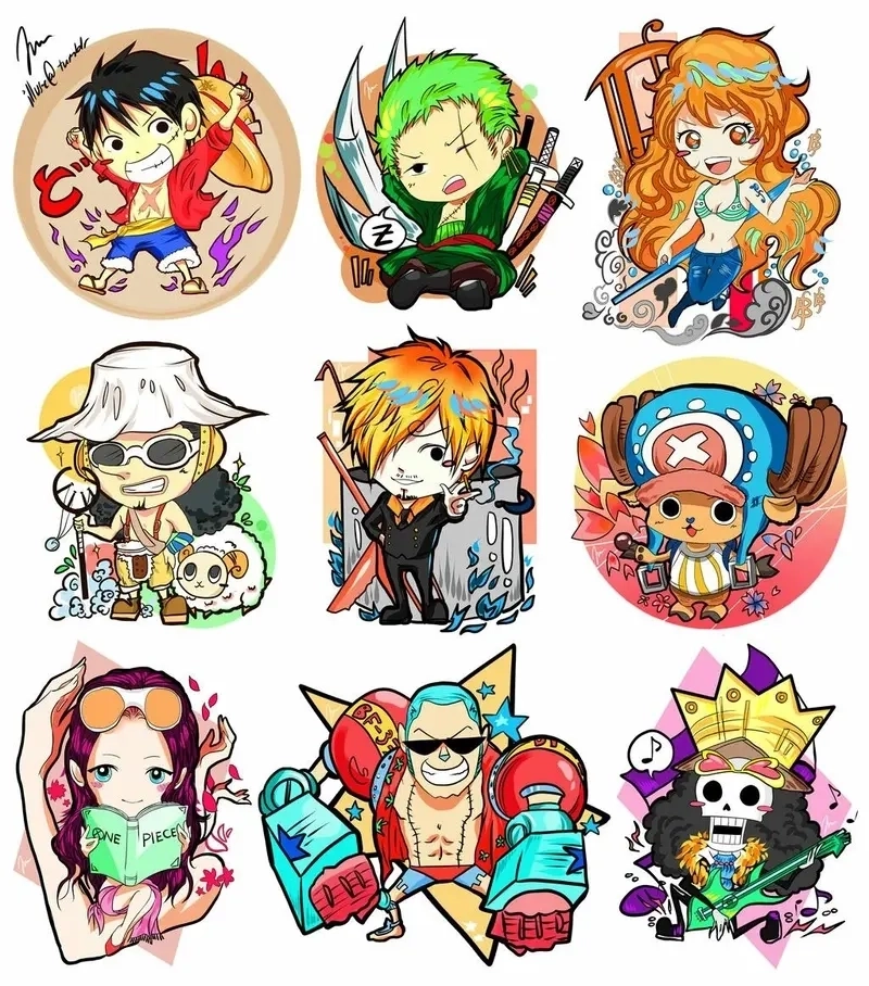 Ảnh One Piece chibi