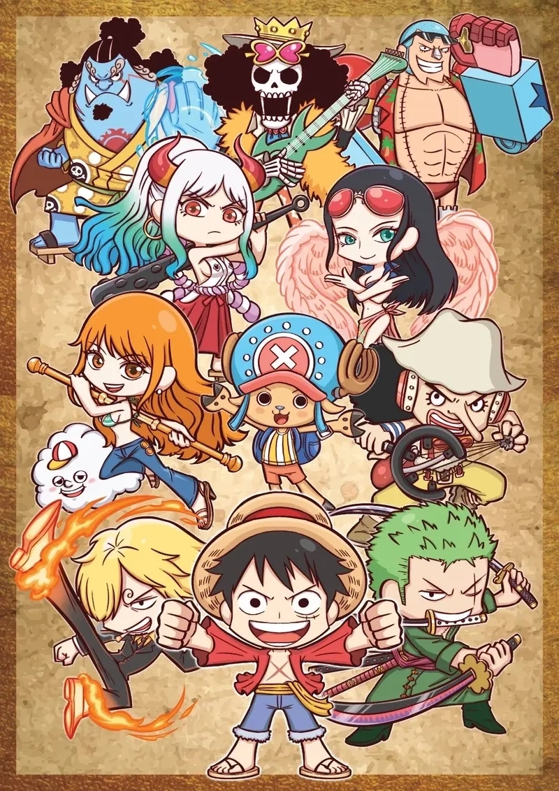 Ảnh One Piece chibi