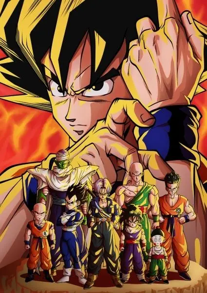 Ảnh dàn nhân vật phụ Dragon Ball chibi