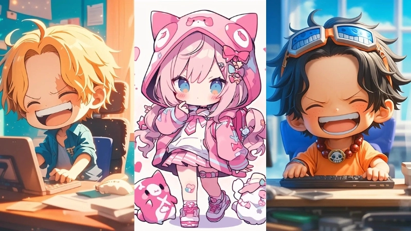 Ảnh anime chibi – Bộ sưu tập dễ thương, ngộ nghĩnh cho fan anime