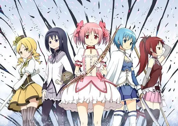 Ảnh chibi anime 5 người nữ
