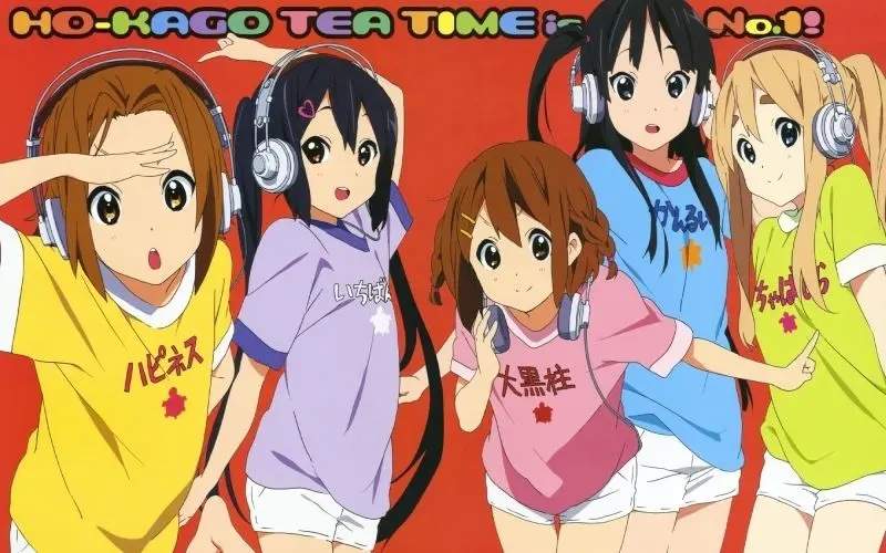 Ảnh chibi anime 5 người nữ