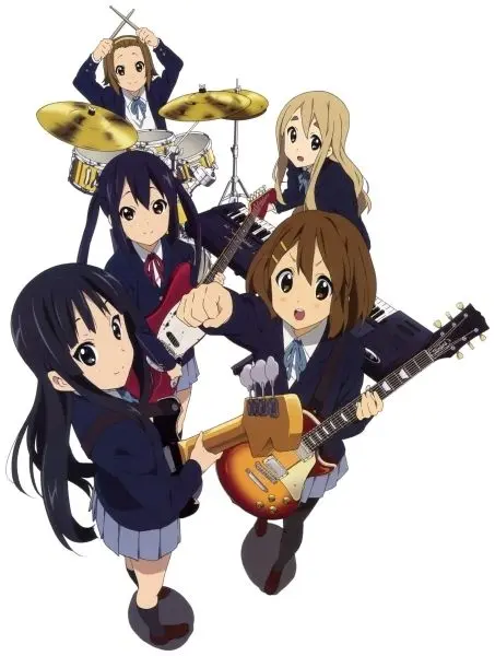 Ảnh chibi anime 5 người nữ