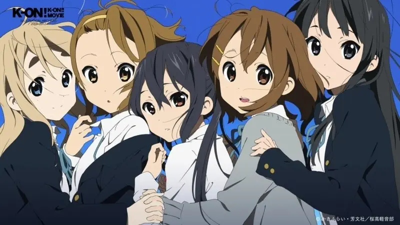 Ảnh chibi anime 5 người nữ