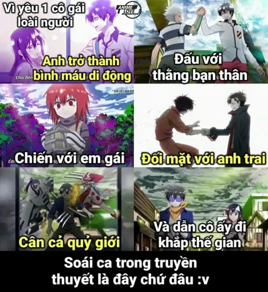 Thư giãn với loạt ảnh anime khôi hài, niềm vui vô tận!