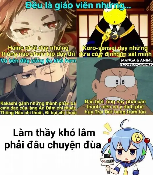 Ảnh anime khôi hài siêu vui nhộn, khiến bạn không thể nhịn cười!
