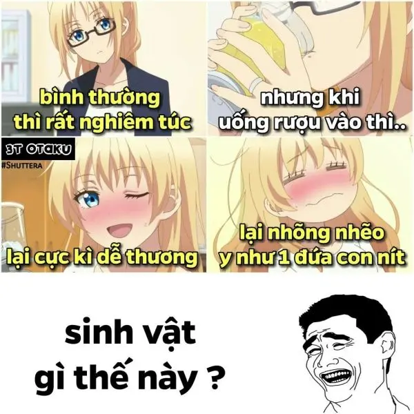 Ảnh anime khôi hài không thể bỏ qua cho những fan anime chính hiệu!