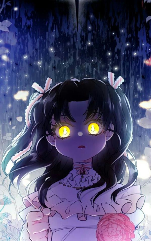 Hình bé gái anime mắt vàng chất