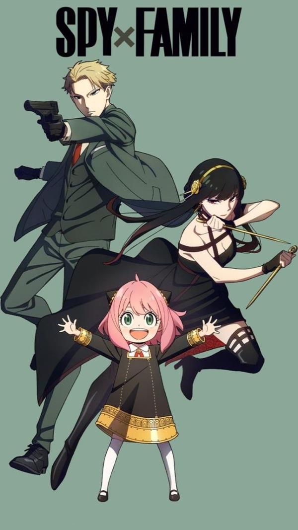 Ảnh gia đình điệp viên anime 1