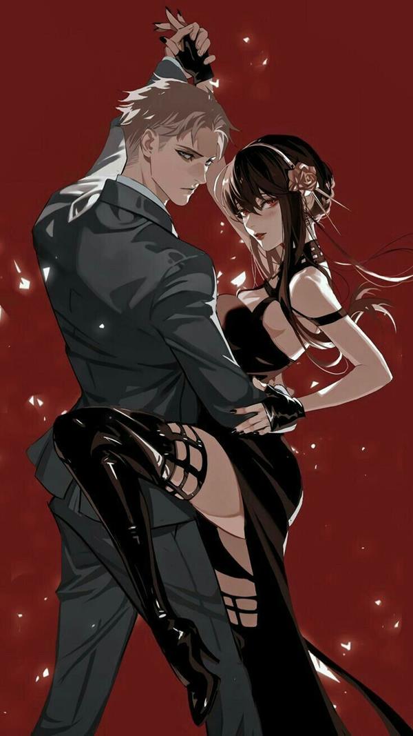 Ảnh gia đình điệp viên anime 2