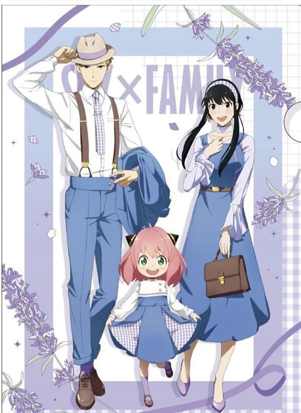 Ảnh gia đình điệp viên anime 3