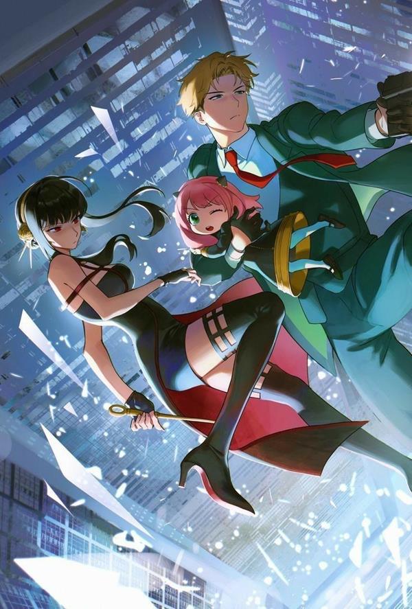 Ảnh gia đình điệp viên anime 5