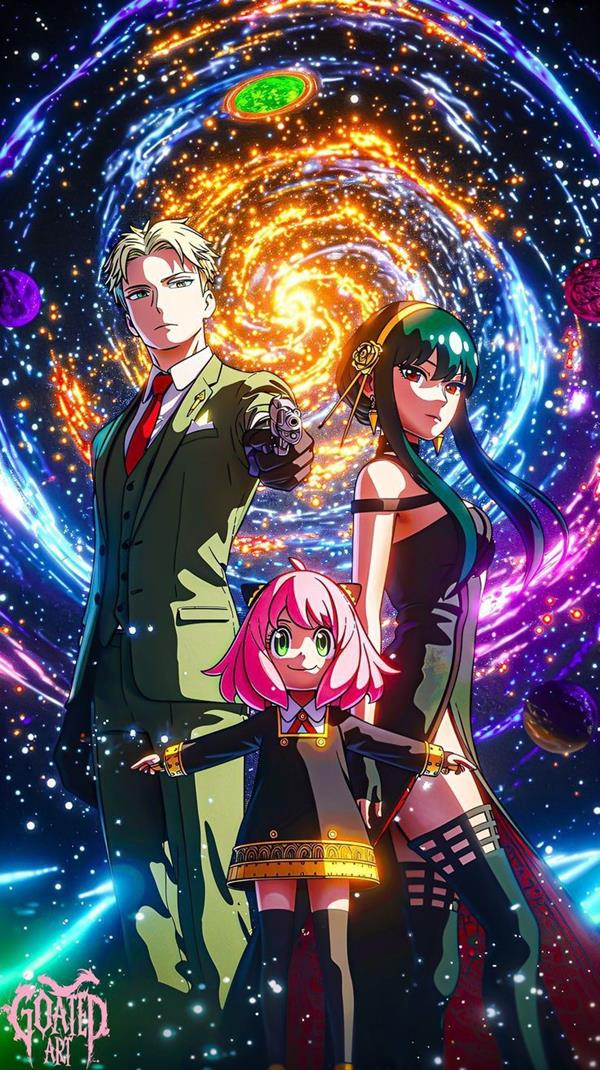 Ảnh gia đình điệp viên anime 6