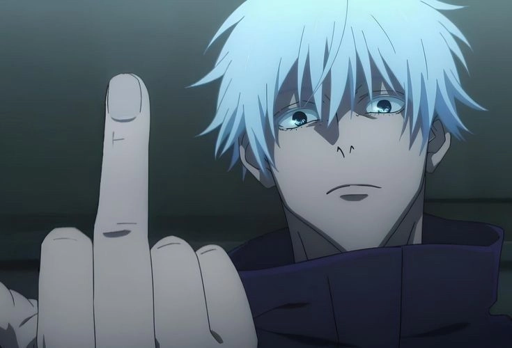 Amanai Gojo meme cặp đôi định mệnh xấu số