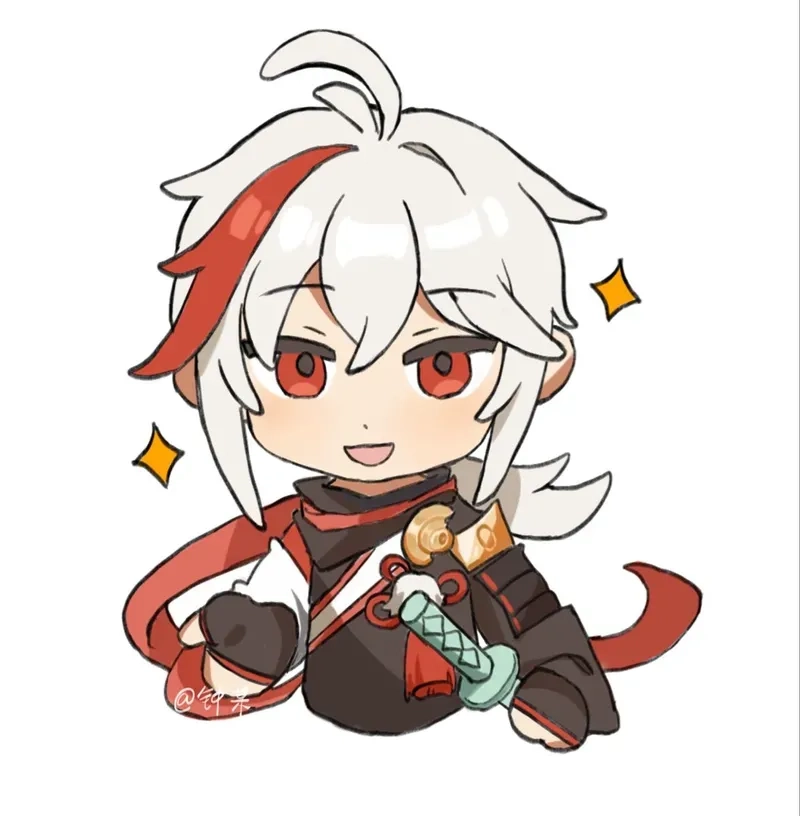 Ảnh Kazuha chibi