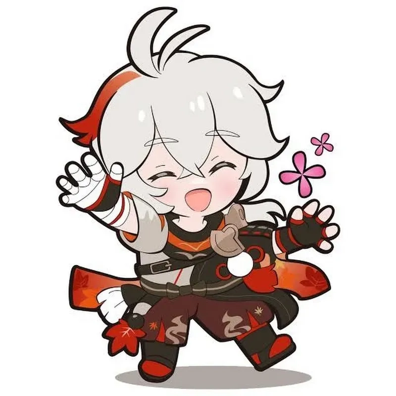 Ảnh Kazuha chibi