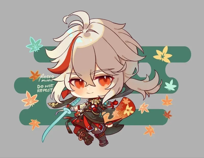 Ảnh Kazuha chibi