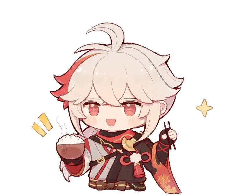 Ảnh Kazuha chibi