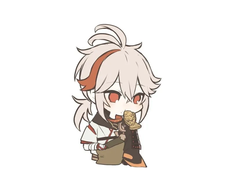 Ảnh Kazuha chibi