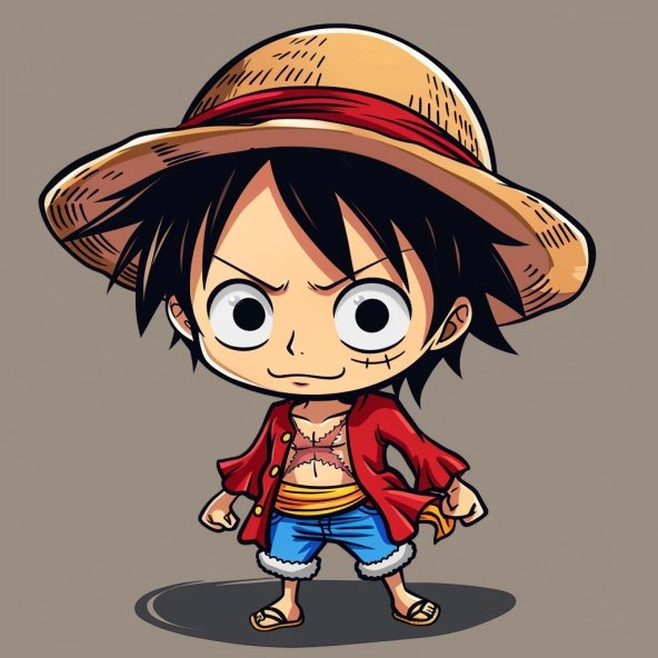 Ảnh Luffy chibi