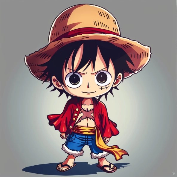Ảnh Luffy chibi