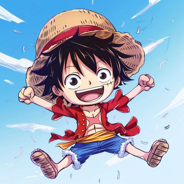 Ảnh Luffy chibi