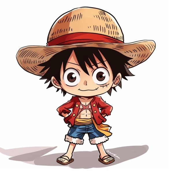 Ảnh Luffy chibi