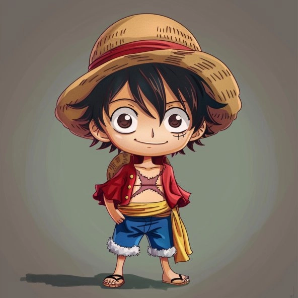 Ảnh Luffy chibi