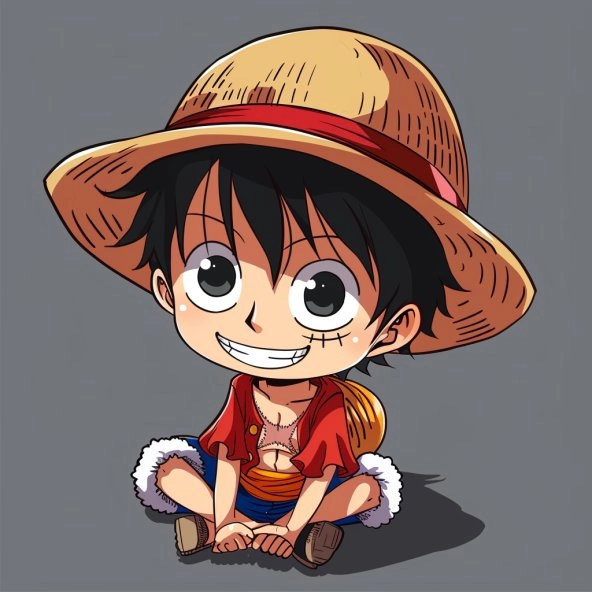 Ảnh Luffy chibi