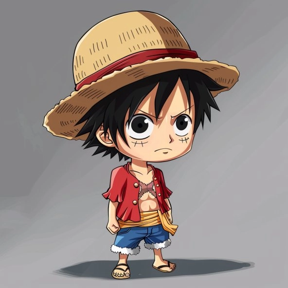 Ảnh Luffy chibi