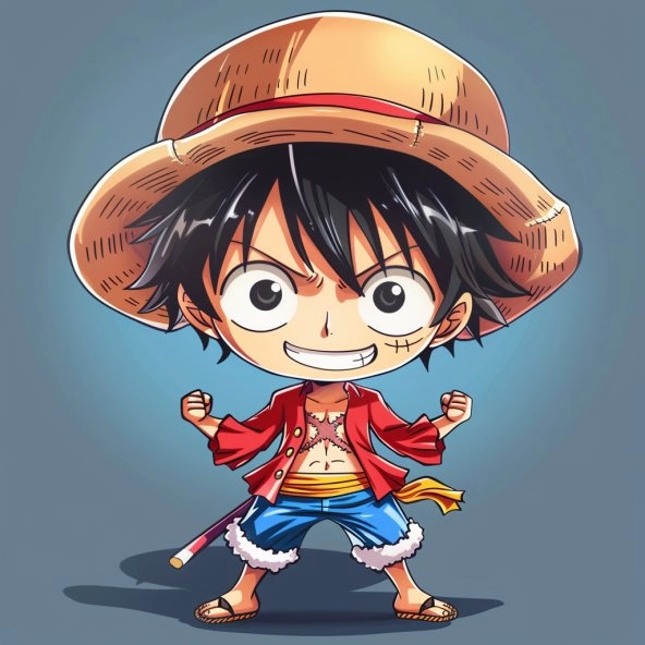 Ảnh Luffy chibi