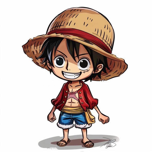 Ảnh Luffy chibi