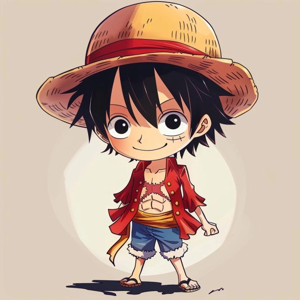 Ảnh Luffy chibi