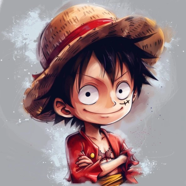 Ảnh Luffy chibi