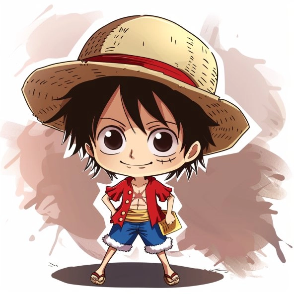 Ảnh Luffy chibi