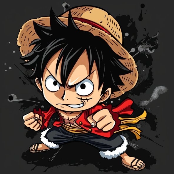 Ảnh Luffy chibi