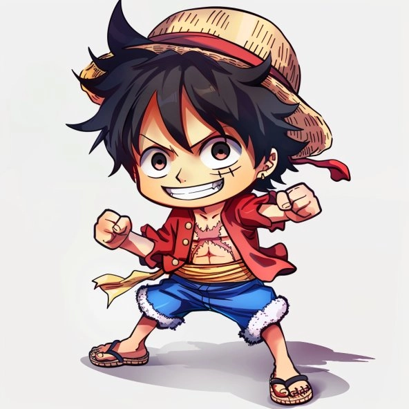 Ảnh Luffy chibi