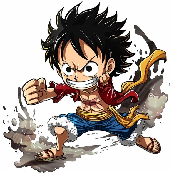 Ảnh Luffy chibi