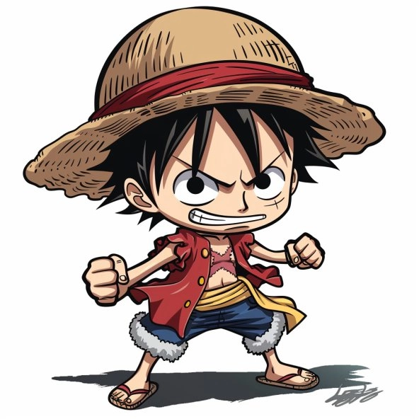Ảnh Luffy chibi