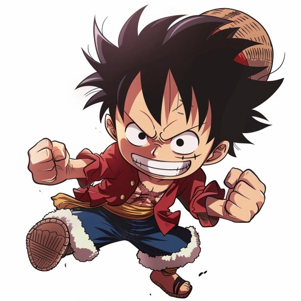 Ảnh Luffy chibi