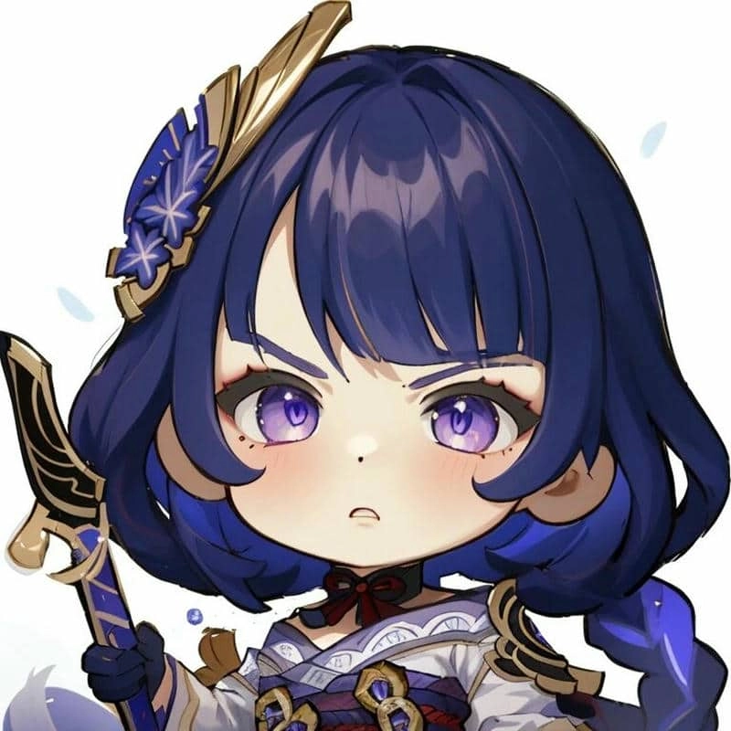 Ảnh Raiden Shogun chibi