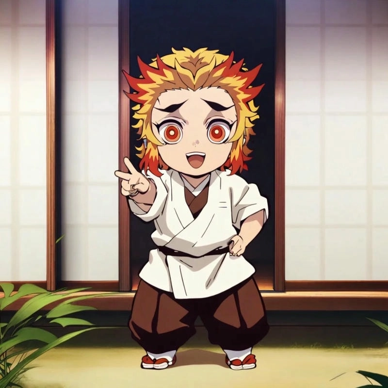Ảnh Rengoku chibi