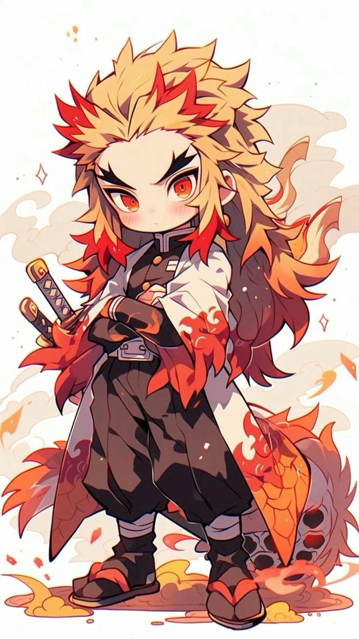 Ảnh Rengoku chibi
