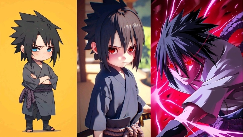 Ảnh Sasuke chibi – Bộ sưu tập ngầu mà đáng yêu từ Naruto