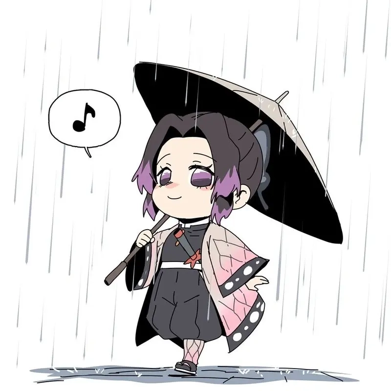 Ảnh Thanh Gươm Diệt Quỷ chibi