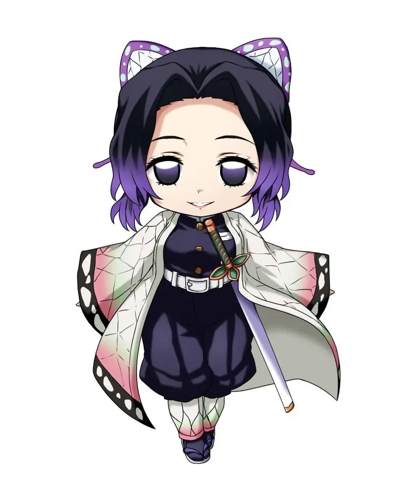 Ảnh Thanh Gươm Diệt Quỷ chibi