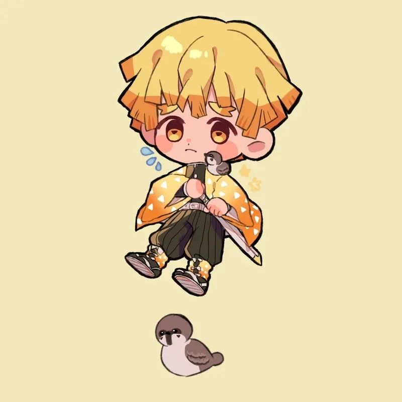 Ảnh Thanh Gươm Diệt Quỷ chibi