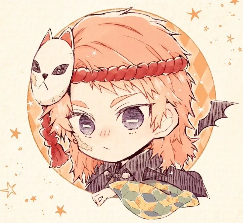 Ảnh Thanh Gươm Diệt Quỷ chibi