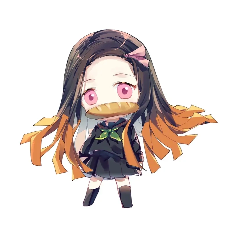 Ảnh Thanh Gươm Diệt Quỷ chibi