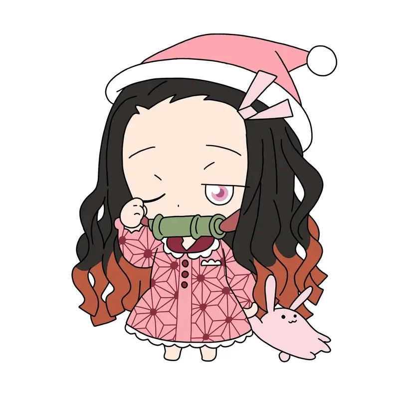 Ảnh Thanh Gươm Diệt Quỷ chibi
